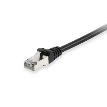 Cable de red Cat.6A S/FTP Equip, 1,0 m, negro