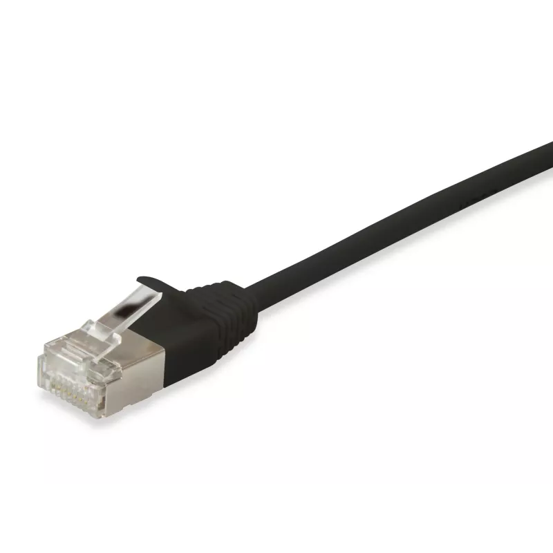 Cable de red Cat.6A F/FTP Slim Equip RJ-45 3 m negro