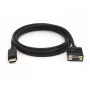 Cable Equip de conector macho DisplayPort a conector macho VGA (HD15), 2 m, VGA (D-Sub), DisplayPort, conector macho, conector macho, recto
