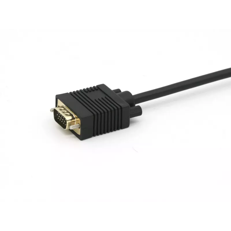 Cable Equip de conector macho DisplayPort a conector macho VGA (HD15), 2 m, VGA (D-Sub), DisplayPort, conector macho, conector macho, recto