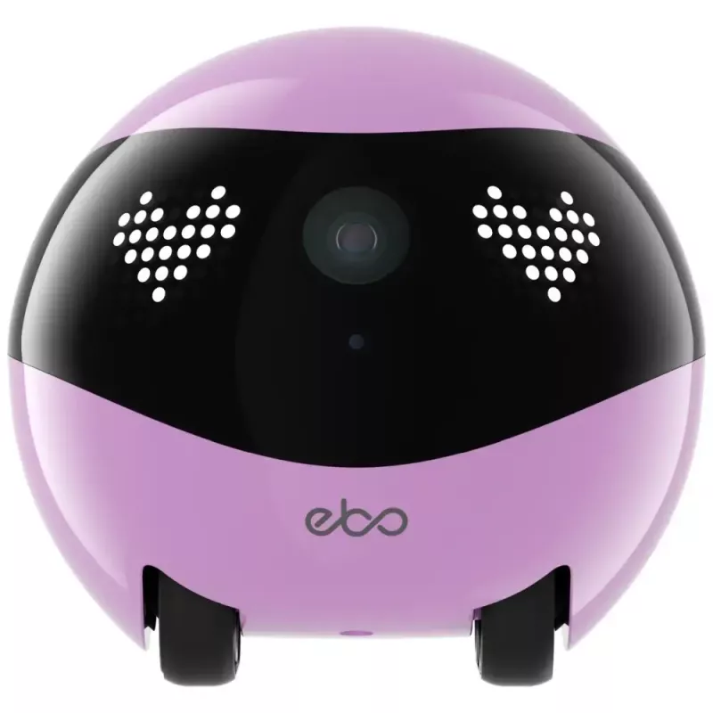 Robot de vigilancia Enabot EBO AIR 2 – cámara doméstica móvil, rosa
