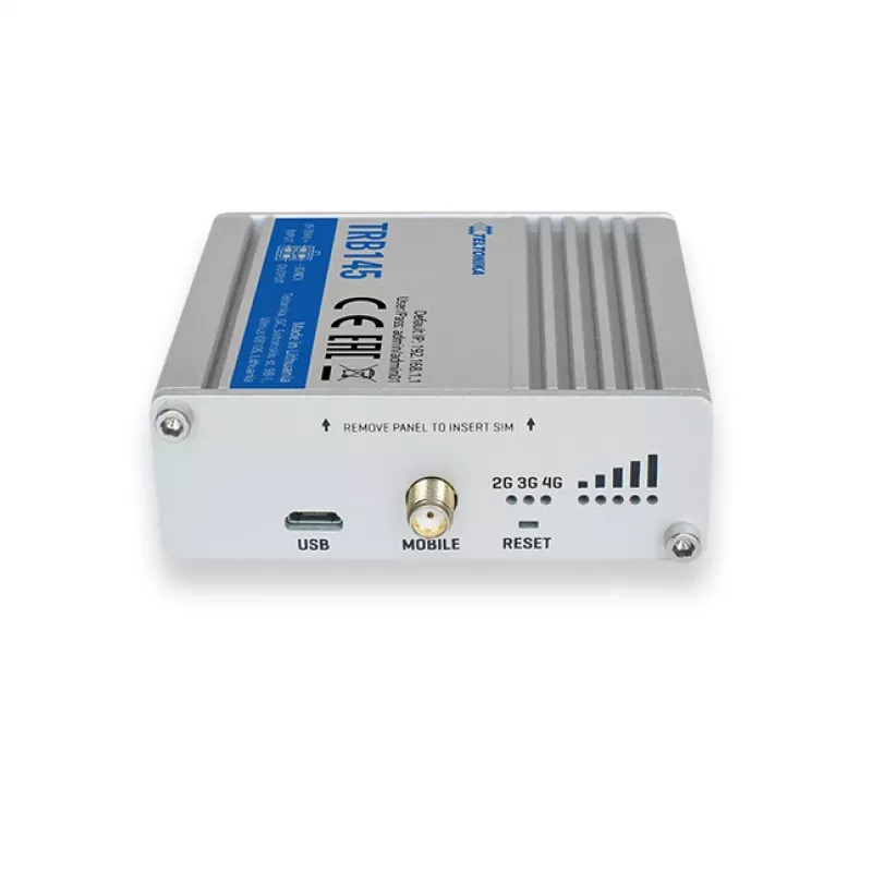 Gateway industrial TELTONIKA Trb145 Lte/4g/3g/2g Rs485