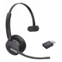 Yealink WH64 Hybrid Mono Teams auricular inalámbrico para oficina/callcenter Micro-USB Bluetooth negro