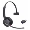 Yealink WH64 Hybrid Mono Teams auricular inalámbrico para oficina/callcenter Micro-USB Bluetooth negro