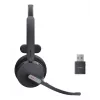 Yealink WH64 Hybrid Mono Teams auricular inalámbrico para oficina/callcenter Micro-USB Bluetooth negro