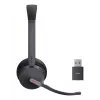 Yealink WH64 Hybrid Dual Teams auricular inalámbrico para oficina/callcenter Micro-USB Bluetooth negro