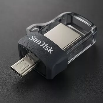WESTERN DIGITAL SanDisk ULTRA DUAL DRIVE M3.0 - 32GB memoria USB - micro-USB / USB 3.0