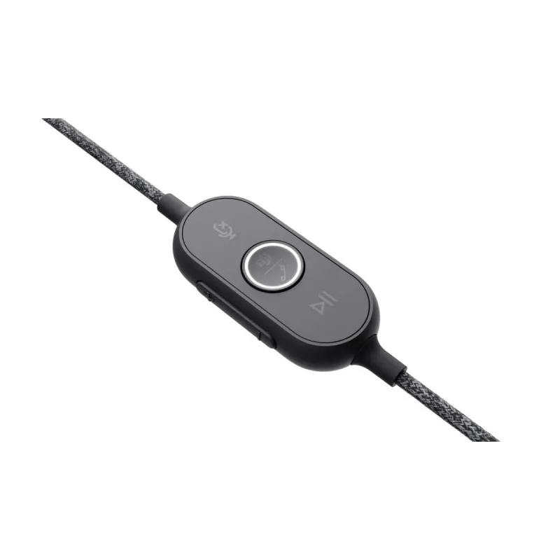 LOGITECH Zone Wired - USB-C / USB-A - auricular - MSFT Teams Zone - negro