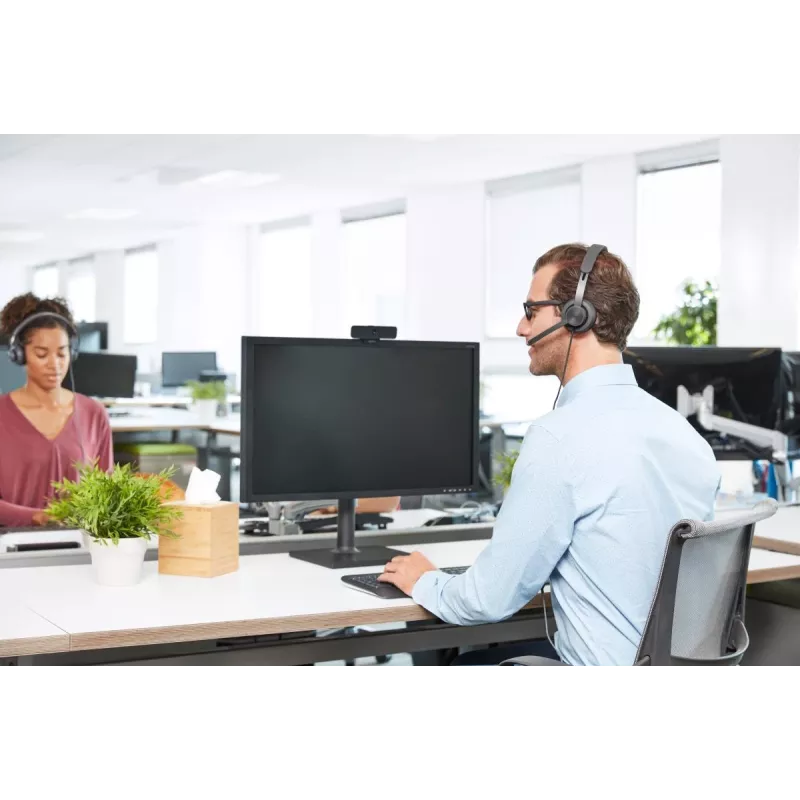LOGITECH Zone Wired - USB-C / USB-A - auricular - MSFT Teams Zone - negro