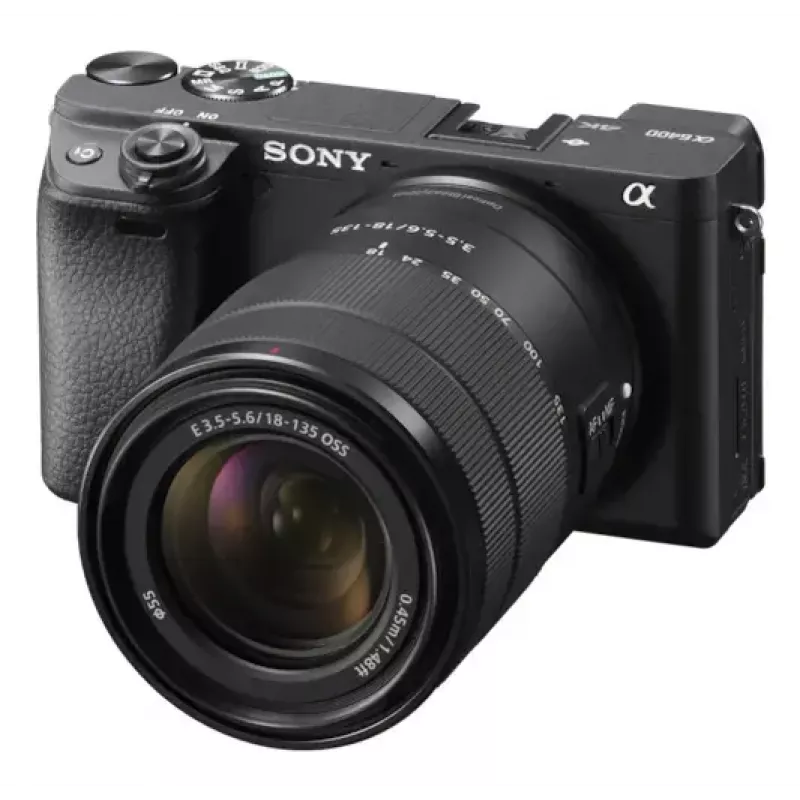Cámara Sony α ILCE-6400AK 24,2 MP 4K Ultra HD negra