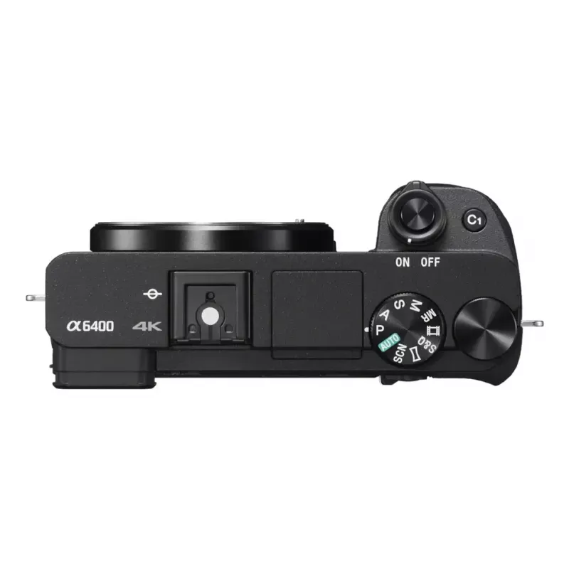 Cámara Sony α ILCE-6400AK 24,2 MP 4K Ultra HD negra