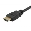 Equip cable HDMI a DVI-D Single Link, 2m, 2 m, HDMI, DVI-D, conector macho, conector macho, oro