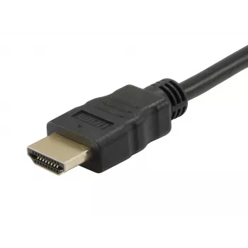 Equip cable HDMI a DVI-D Single Link, 2m, 2 m, HDMI, DVI-D, conector macho, conector macho, oro