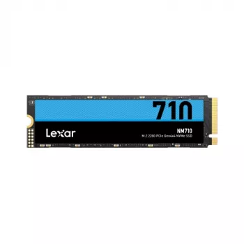SSD M.2 NVMe Lexar NM710 1 TB PCIe 4.0, 2280, lectura 5000 MB/s, escritura 4500 MB/s