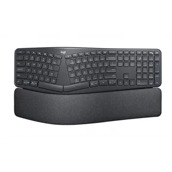 LOGITECH Ergo K860 - Teclado inalámbrico dividido Grafito Qwertz Alemán