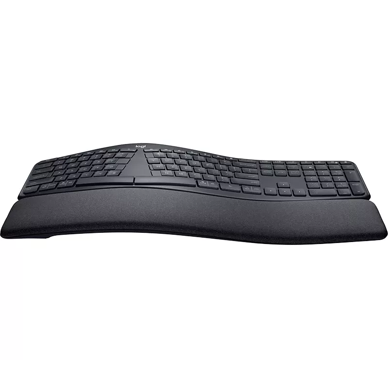 LOGITECH Ergo K860 - Teclado inalámbrico dividido Grafito Qwertz Alemán