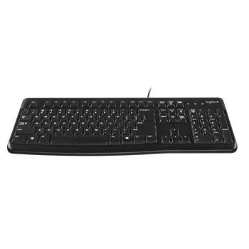 LOGITECH K120 Teclado - USB con cable - Qwerty US/Internacional
