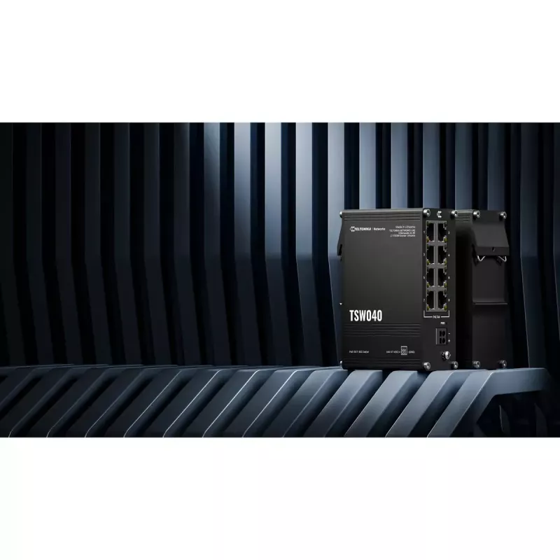 Switch no gestionado Teltonika NETWORKS TSW040 8 puertos PoE+