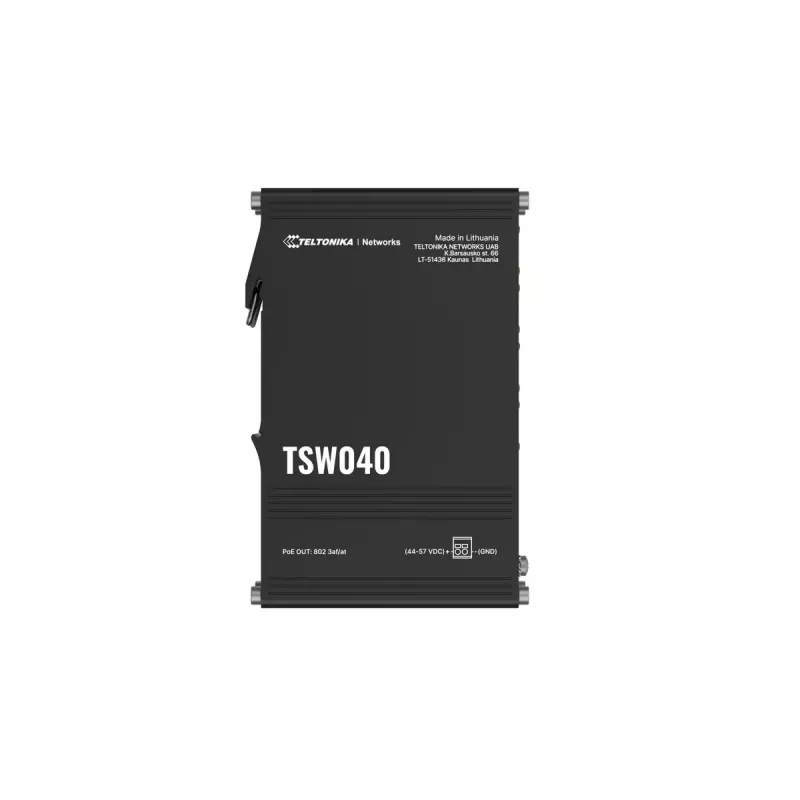 Switch no gestionado Teltonika NETWORKS TSW040 8 puertos PoE+