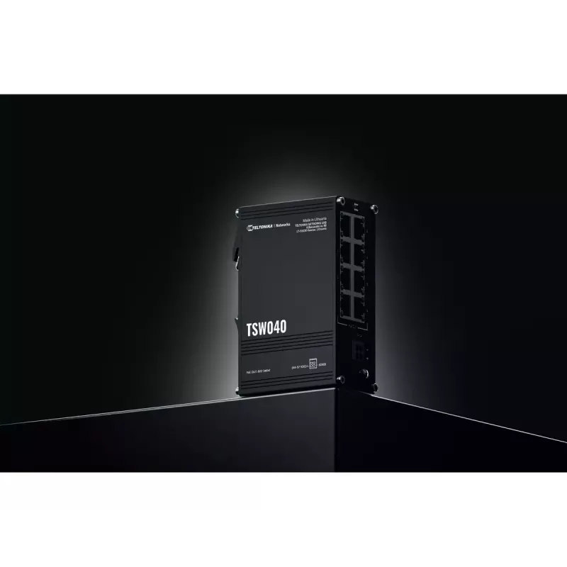 Switch no gestionado Teltonika NETWORKS TSW040 8 puertos PoE+