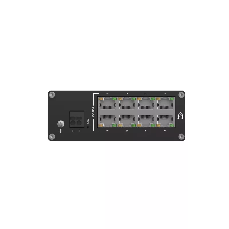 Switch no gestionado Teltonika NETWORKS TSW040 8 puertos PoE+