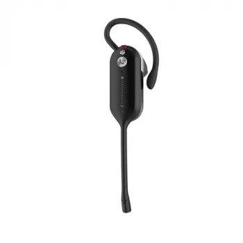 Yealink WH63 Portable UC-Auriculares Inalámbrico gancho de oreja, diadema, banda para nuca Oficina/Callcenter Base de carga Negro