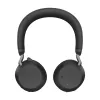 Jabra Evolve2 75 - USB-C UC - Negro, Con cable e inalámbrico, Oficina/Callcenter, 20 - 20000 Hz, 197 g, Auriculares, Negro