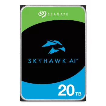 Seagate SkyHawk AI ST20000VE004 disco duro interno 20 TB 7200 RPM 512 MB 3,5 pulgadas Serial ATA III