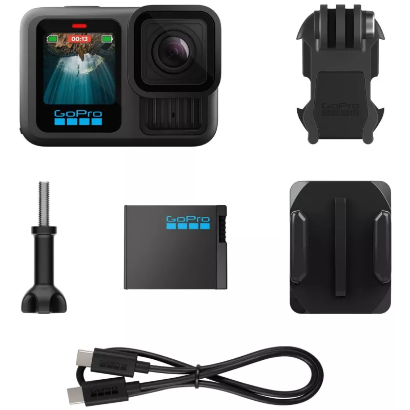 Cámara GOPRO Hero 13 negra acción deportiva (chdhx-131-rw)
