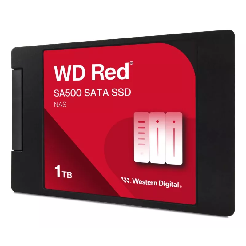 SSD WESTERN DIGITAL - WD Red SA500 - 1 TB - SATA 6 Gbit/s - 2,5