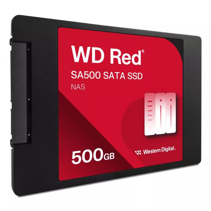 SSD WESTERN DIGITAL - WD Red SA500 - 500 GB - SATA 6 Gbit/s - 2,5
