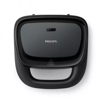 Sandwichera Philips 3000er-Serie HD2331/90 750 W negra