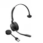 Jabra Engage 55 - USB-A MS Mono, EMEA/APAC, inalámbrico, oficina/callcenter, 57 g, auriculares, negro, titanio