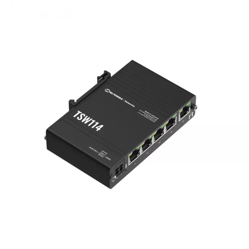 TELTONIKA Tsw114 Switch Gigabit Ethernet de 5 puertos no gestionado