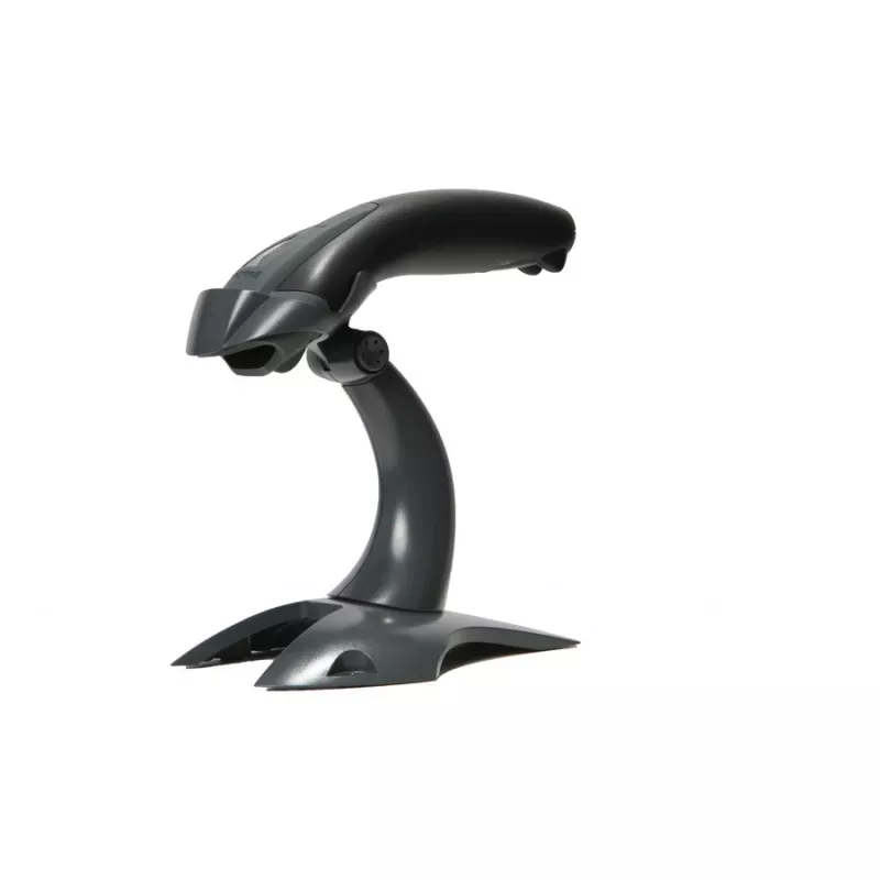 HONEYWELL Lector de códigos de barras Voyager 1200g USB Kit - Incluye lector negro 1200g y soporte rígido de presentación y cable USB Type-A en espiral 3m