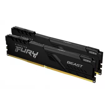 Kingston Technology FURY Beast 32GB 3600MT/s DDR4 CL18 DIMM (Kit de 2) negro