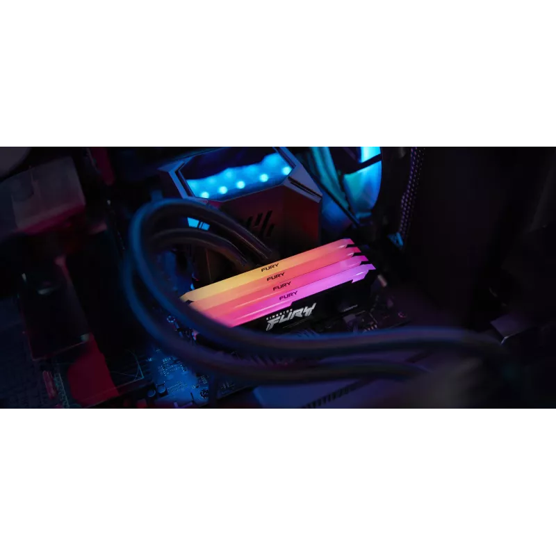 Kingston Technology FURY Beast 32GB 3600MT/s DDR4 CL18 DIMM (Kit de 2) RGB