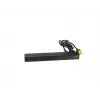 APC AP9565 Basic PDU para rack, 1U, monofásica, 16 A, 208/230 V, 3680 W, 12 salidas C13, entrada C20, cable de 2,5 m, negra