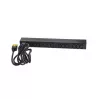 APC AP9565 Basic PDU para rack, 1U, monofásica, 16 A, 208/230 V, 3680 W, 12 salidas C13, entrada C20, cable de 2,5 m, negra