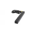 APC AP9565 Basic PDU para rack, 1U, monofásica, 16 A, 208/230 V, 3680 W, 12 salidas C13, entrada C20, cable de 2,5 m, negra
