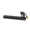 APC AP9565 Basic PDU para rack, 1U, monofásica, 16 A, 208/230 V, 3680 W, 12 salidas C13, entrada C20, cable de 2,5 m, negra