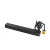 APC AP9565 Basic PDU para rack, 1U, monofásica, 16 A, 208/230 V, 3680 W, 12 salidas C13, entrada C20, cable de 2,5 m, negra
