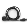 Gembird PC-186-ML12 cable de alimentación, CEE 7/7 a C5, 1,8 m, VDE, negro