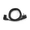 GEMBIRD cable de alimentación (C13 en ángulo), homologado VDE, 2,0 m