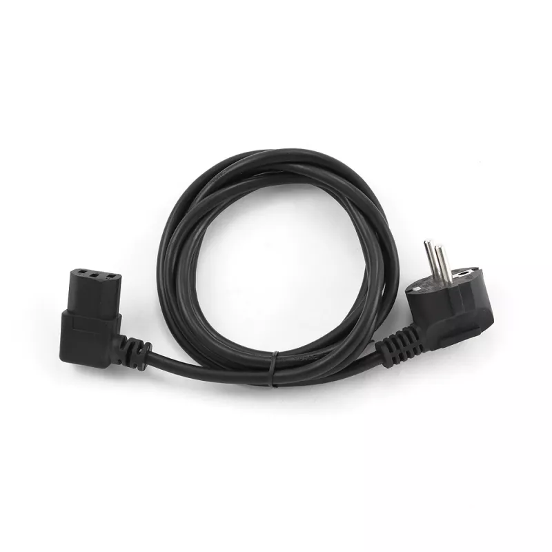 GEMBIRD cable de alimentación (C13 en ángulo), homologado VDE, 2,0 m