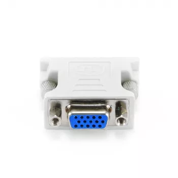 Adaptador GEMBIRD DVI-A conector macho a VGA 15-Pin HD (3 filas) conector hembra
