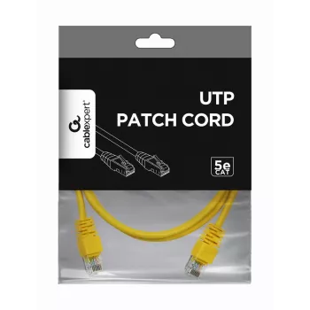 GEMBIRD Cable de red - Cat 5e - UTP - 1 m - amarillo