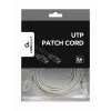 Cable de red GEMBIRD PP12-7.5M, 7,5 m, RJ-45 a RJ-45, blanco