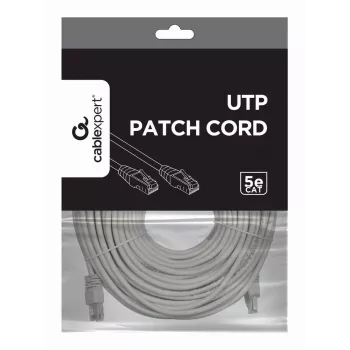 GEMBIRD Cable de red - Cat 5e - UTP - 30 m - gris
