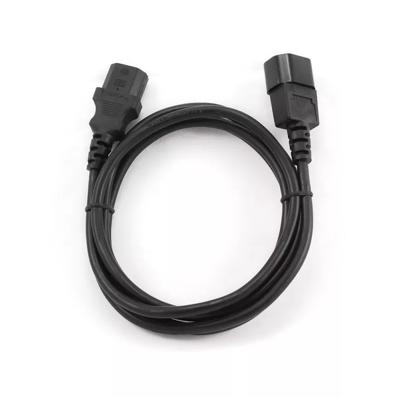 GEMBIRD cable de alimentación (C13 a C14), certificado VDE, 2,0 m